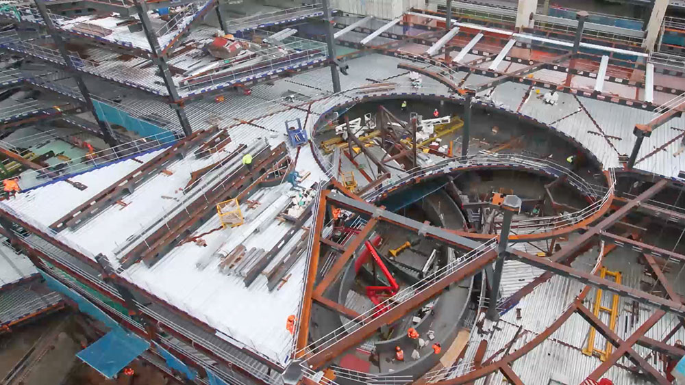 Bloomberg Construction Filming