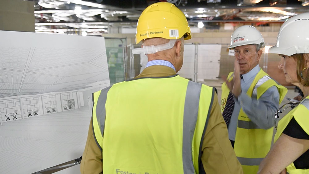 Bloomberg Construction Filming